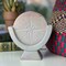 Natural Soapstone Compass Sculpture Handcrafted Desk Decor Piece Unique Gift for Him or Friend